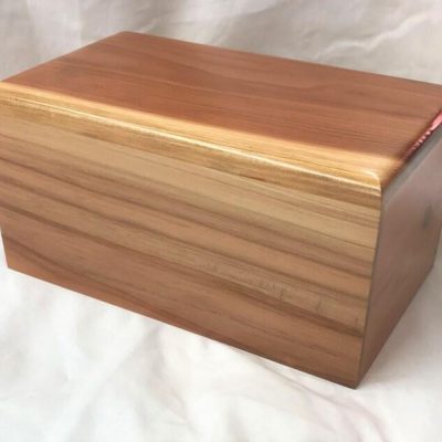 Extra Large Wood Pet Cremation Urn